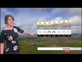 (HD) Alex Osbourne BBC ONE Spotlight weather May 2nd 2024 - 60 fps