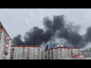 Пожар в Сургуте