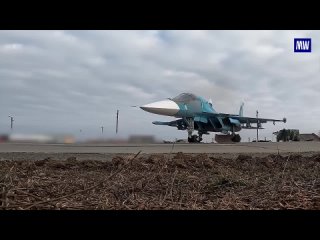 The crews of Su-34 aircraft attacked Ukrainian Armed Forces units in the air defense zone