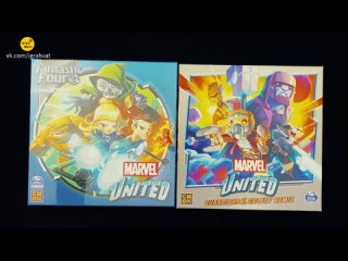 Marvel United: Fantastic Four [2022] | Marvel United: Fantastic Four unboxing [Перевод]