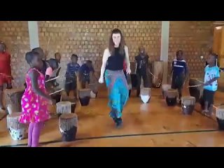Африканские барабаны + ирландский танец