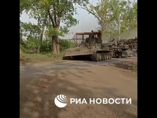 The Russian military evacuated the first American M1 Abrams tank from the front line in the Avdeevsky sector, Alexander Savchuk,