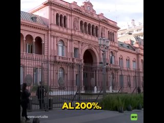 Argentina: 460% de subida del gas y 270% de inflación tras primer trimestre de Milei