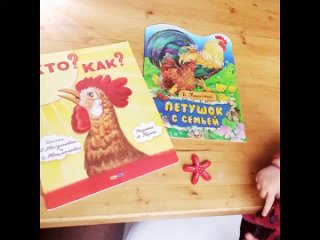 Петушок с семьёй. Интерактивное чтение с детьми (2-5 лет)