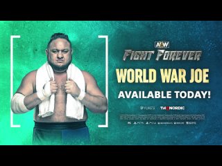 Трейлер американского рестлера Самоа Джо в новом дополнение World War Joe для игры AEW: Fight Forever!