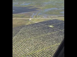 Град в Деймоне, штат Техас, разрушил тысячи гектаров солнечных ферм