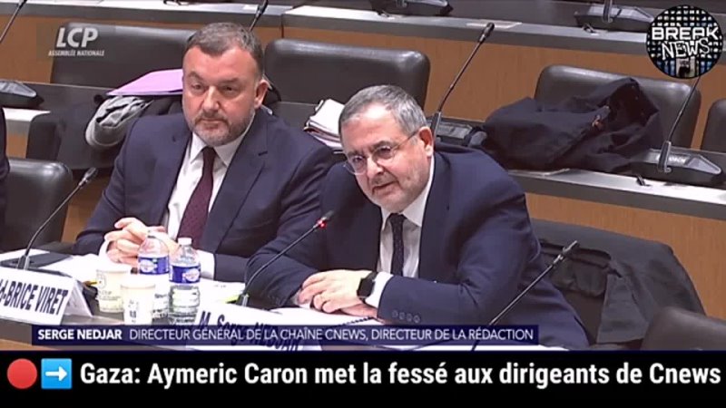 Aymeric Caron met la fessée aux dirigeants de Cnews