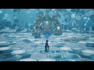 Final Fantasy VII Rebirth - Соло Клауд против руллерсов, через оператора.