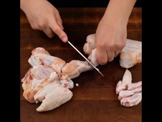 Гениальный трюк приготовления куриных крылышек