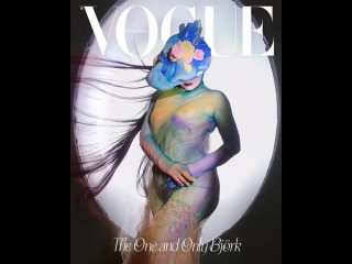 Бьорк на новой обложке скандинавского Vogue