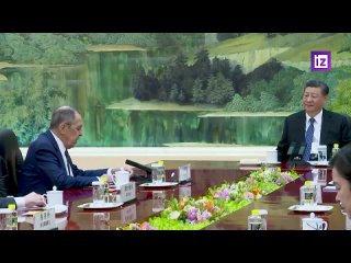 Лавров передал Си Цзиньпину приветствие от Путина