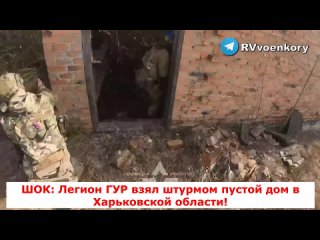 🤡🤡🤡 ‼️🏴‍☠️🇺🇦ШОК: «Легион» ГУР взял штурмом пустой дом в Харьковской области!🔞😱