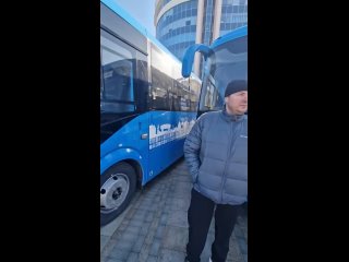 Передал 11 новых автобусов в Сосновку, Уварово, Ржаксу, Инжавино, Мордово, Петровский и Гавриловский муниципальные округа. Тепер