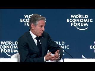 Беседа с госсекретарем США Энтони Блинкеном WEF'24