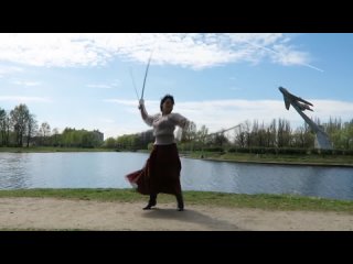 ОЙСЯ, ТЫ ОЙСЯ (Dancе with swords)   2017 video by WEILINN