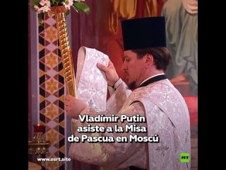 El presidente ruso, Vladmir Putin, asisti a la ceremonia junto con el alcalde de Mosc, Sergui Sobianin