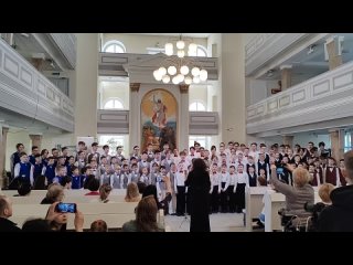 Пеллерво на фестивале “Петровские ассамблеи“ в сводном хоре