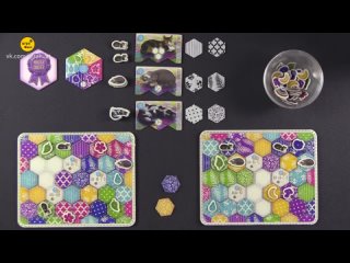 Calico [2020] | Calico Board Game - Playthrough & Review [Перевод]