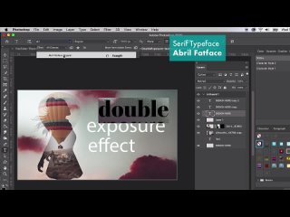 11 YouTube Thumbnail Project - Double Exposure