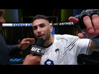 Алекс Перез - Слова после боя на UFC Вегас 91