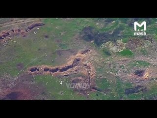 Точные прилеты в украинский опорник и окопы от артиллеристов 68 АК ВС РФ