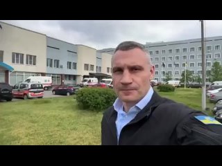 Кличко показал видео эвакуации пациентов больницы Киева  для СМИ РУ-Новости