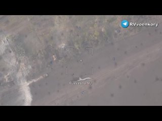 El mejor dron kamikaze “Lancet-3“ cazo un BMP- 2 de las Fuerzas Armadas de Ucrania en la zona de Chasov Yar, después del impacto