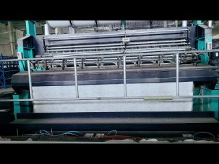Производство матов из стекловолокна с рублеными нитями