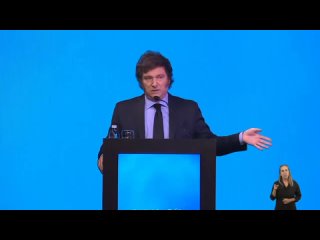 Fragmentos de un discurso de Javier Milei, actual presidente de Argentina