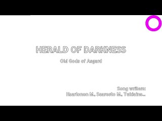 Old Gods of Asgard - Herald Of Darkness (караоке)