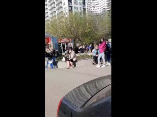 Сегодня на Жмайлова в Ростове полицейские оцепили машину из-за подозрительного пакета. Как сообщили читатели, на место приехали