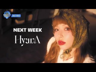 M!COUNTDOWN - HYUNA PREVIEW .