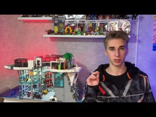 [Wanek_moc] Обзор Lego самоделки «Особняк и Лаборатория Железного Человека» 3 часть