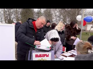 Сюжет о досрочном голосовании в Херсонской области продемонстрировали на заседании ЦИК РФ