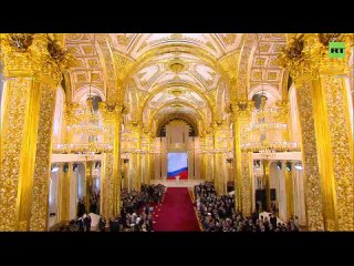 Церемония инаугурации президента России Владимира Путина  прямая трансляция