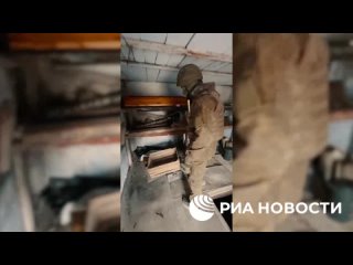 В ДНР обнаружен и уничтожен заминированный схрон с иностранным оружием