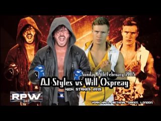 AJ Styles vs Will Ospreay - RevPro High Stakes ()