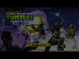 TMNT Danger of the Ooze Full Game Русская озвучка HD