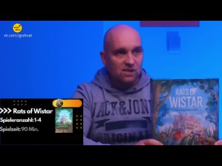 Rats of Wistar [2023] | Rats of Wistar - Die Ratten von Wistar - Brettspiel Teddy - Board Games [Перевод]