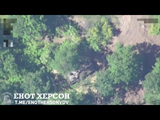 Иксоводы ВДВ уничтожили САУ в районе н.п. Константиновка