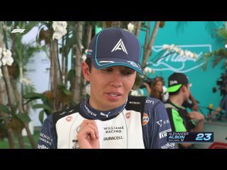 Albon brands Miami GP one of the most challenging races Ive had with Williams