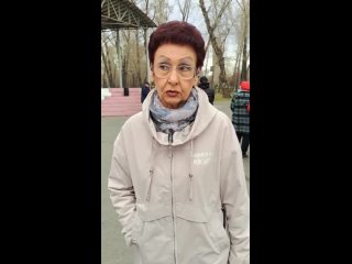 ️Жители “Полярки“ собрались в Черногорском парке, они выступают против застройки жилого района