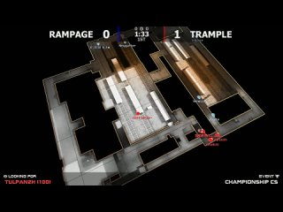 Финал турнира по cs 1.6 Championship CS TRAMPLE -vs- RAMPAGE @ by kn1fe /// 1 map