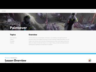 69. Lesson Overview Paintover