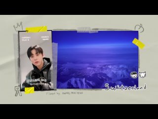 [#황log] in Switzerland ❄️✈️🎞️  | 본격 눈호강 여행 브이로그❕민현이 담아온 밀라노〰️스위스가 한가득 ☃️