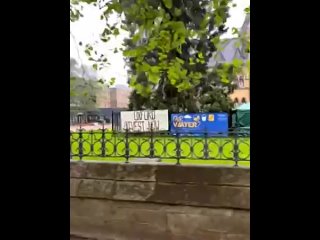 Pro-Palestinian protest by Oxford University students