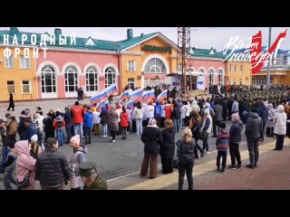 “Как раз то, что ребята у нас заказывают“. В Хакасии побывал Поезд Победы.