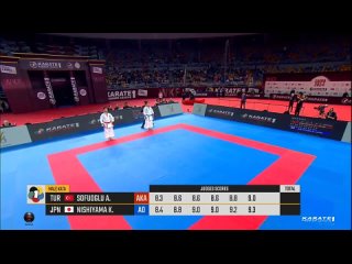 Ali Sofuoglu vs Kakeru Nishiyama | Final Male Kata | Cairo 2024 г.
