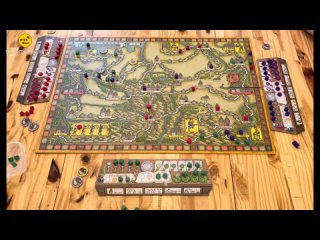 Hansa Teutonica: Big Box 2020 | Hansa Teutonica Board Game (Big Box) Playthrough Перевод