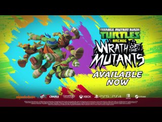 Teenage Mutant Ninja Turtles Arcade Wrath of the Mutants - Official Launch Trailer